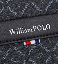 Χαρτοφύλακας PVC William Polo 203060 black